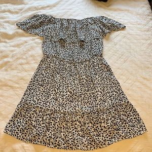 Black and white dress